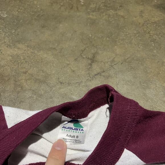 Vintage Y2k Maroon 5 White Raglan Band T-Shirt - Picture 4 of 4